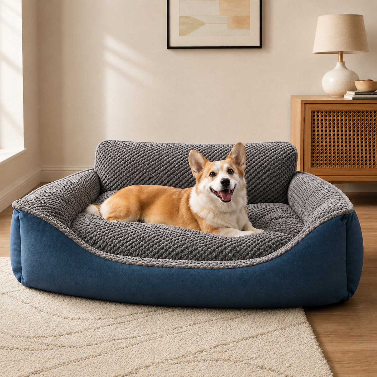 Cozy Sofa Lounge Dog Bed