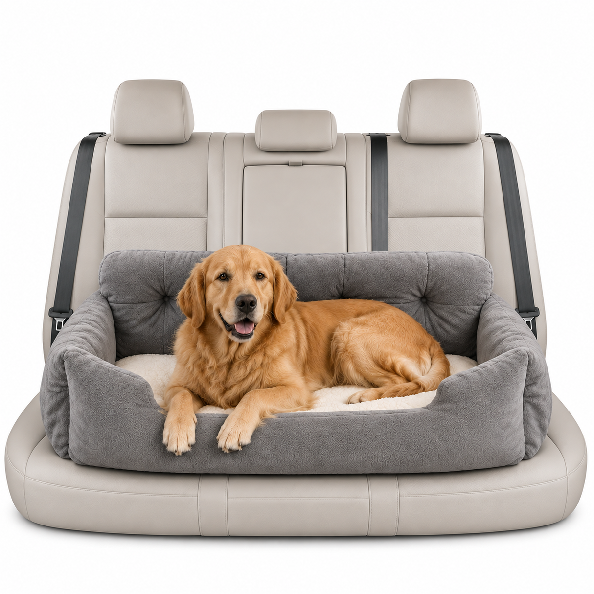 Cozy Backseat Travel Dog Bed