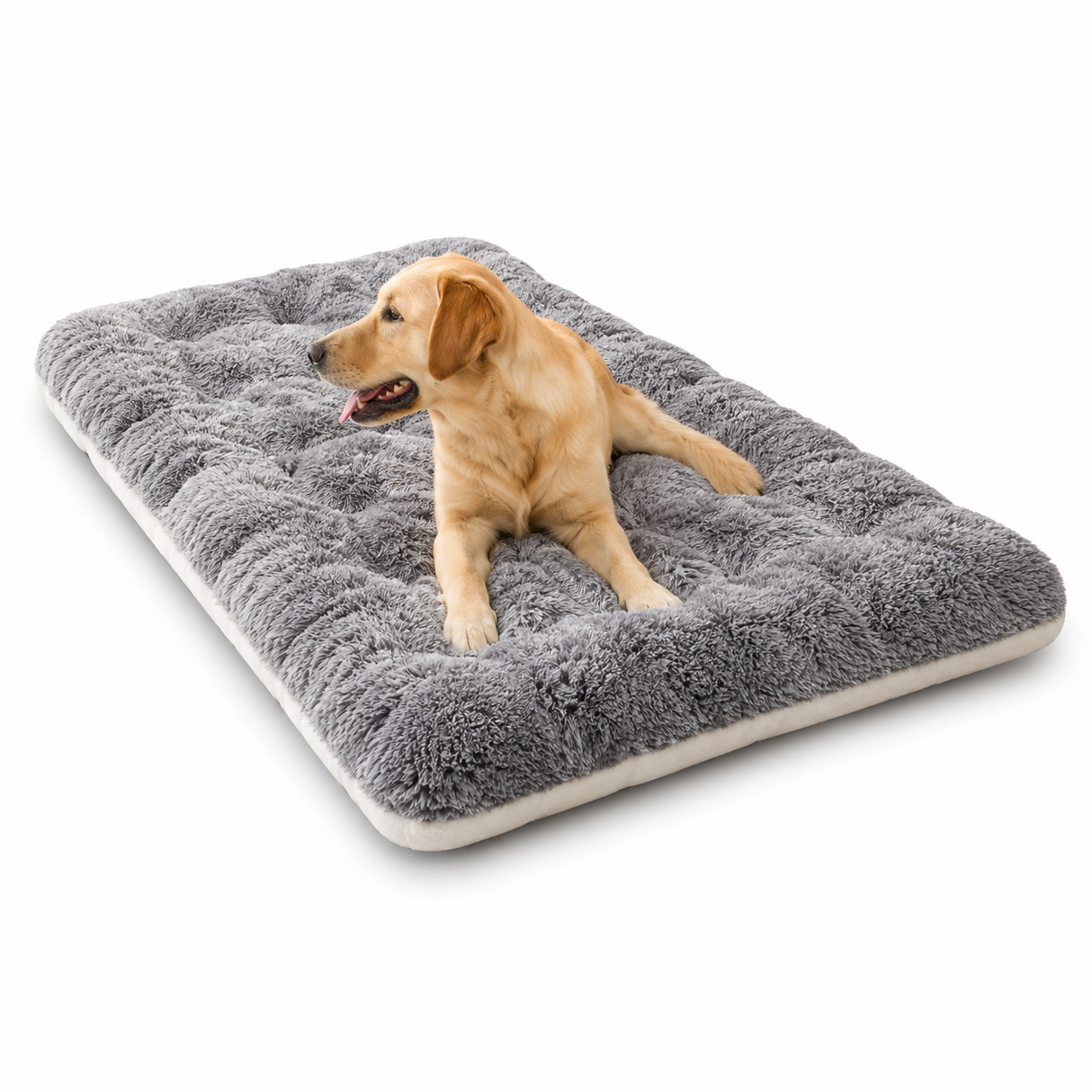 Large Plush Dog Bed Super Soft Orthopedic Dog Sofa Bed Washable Luxury Calming Pet Bed for Small Medium and Large Dogs