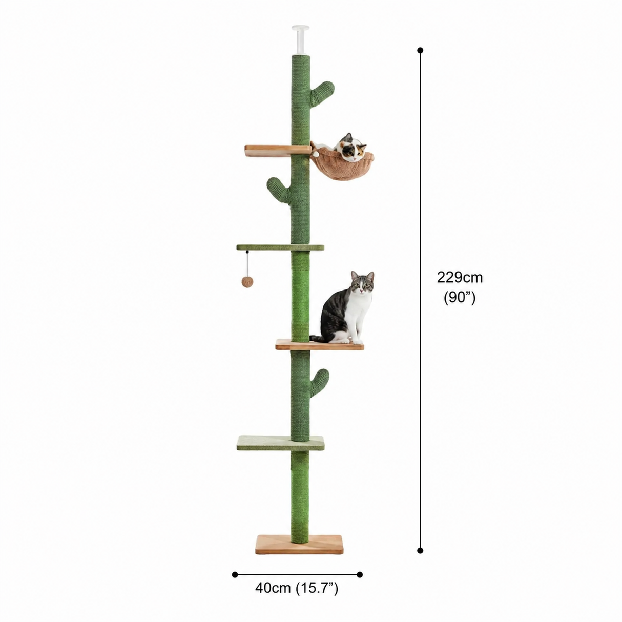 Modern Cactus Cat Tree