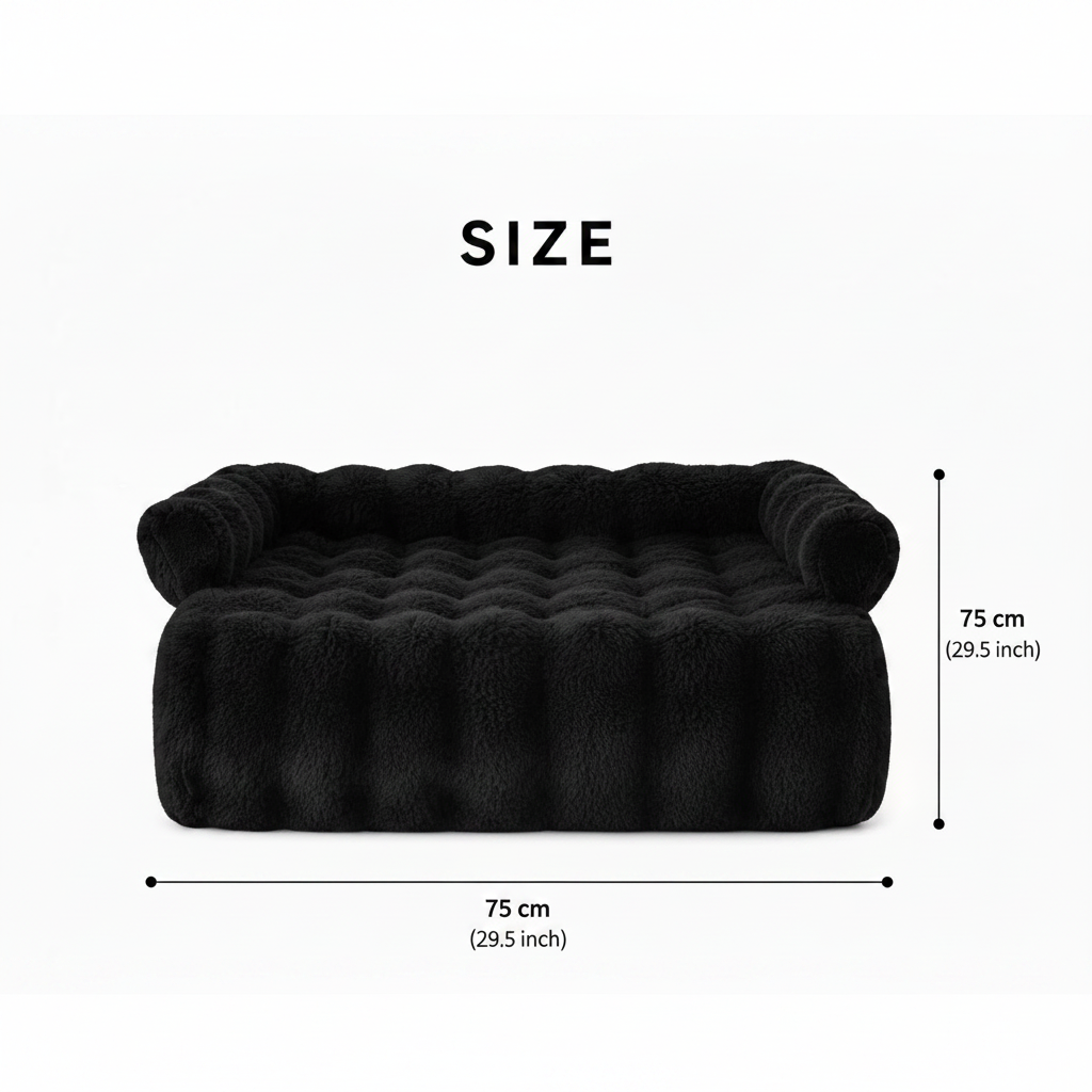 Luxury Dog Sofa Bed Plush Pet Couch