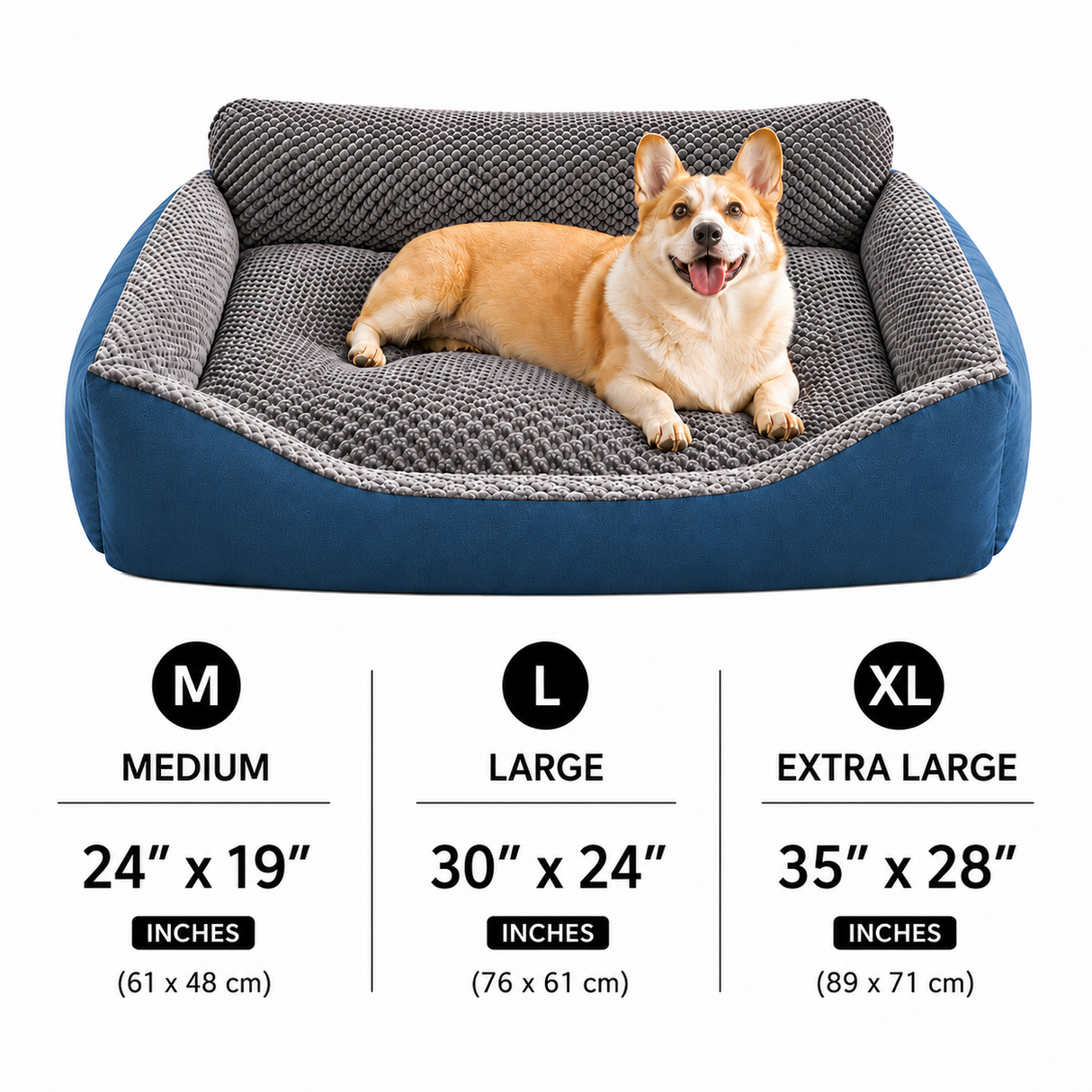 Cozy Sofa Lounge Dog Bed