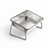 Elevated Stainless Steel Pet Feeder