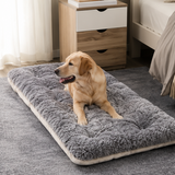 Large Plush Dog Bed Super Soft Orthopedic Dog Sofa Bed Washable Luxury Calming Pet Bed for Small Medium and Large Dogs
