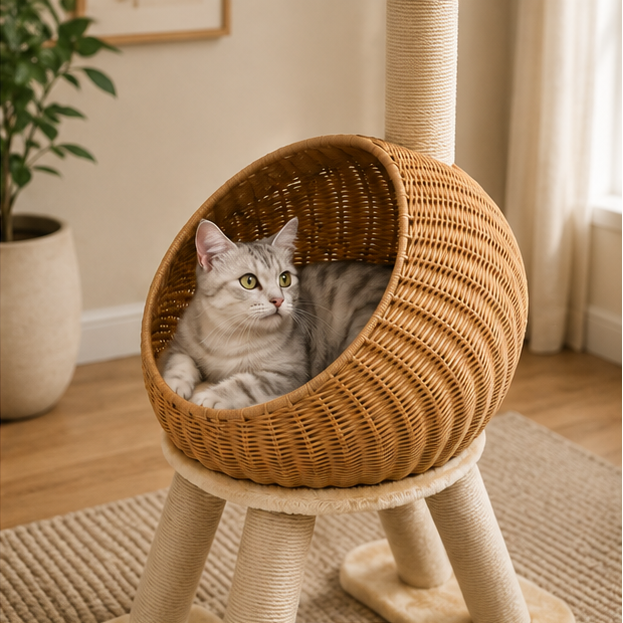 Dinosaur Cat Tree Tower