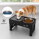 Adjustable Elevated Dog Feeder