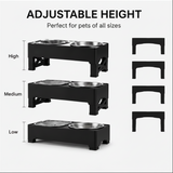 Adjustable Elevated Dog Feeder