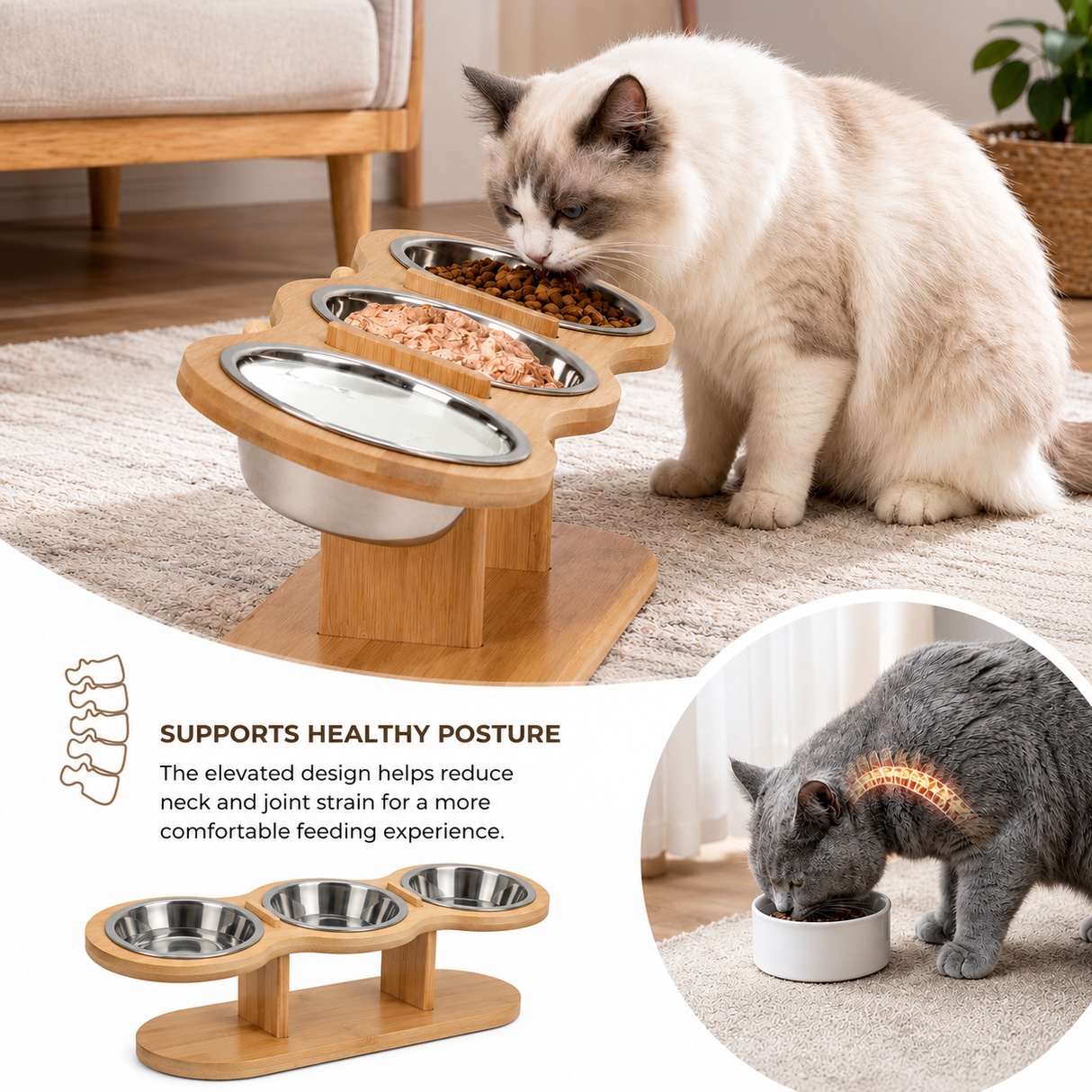 Cat Feeding Station