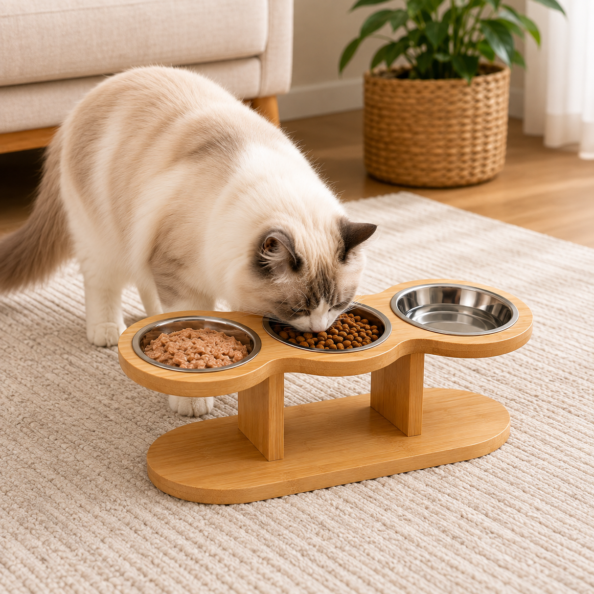 Cat Feeding Station