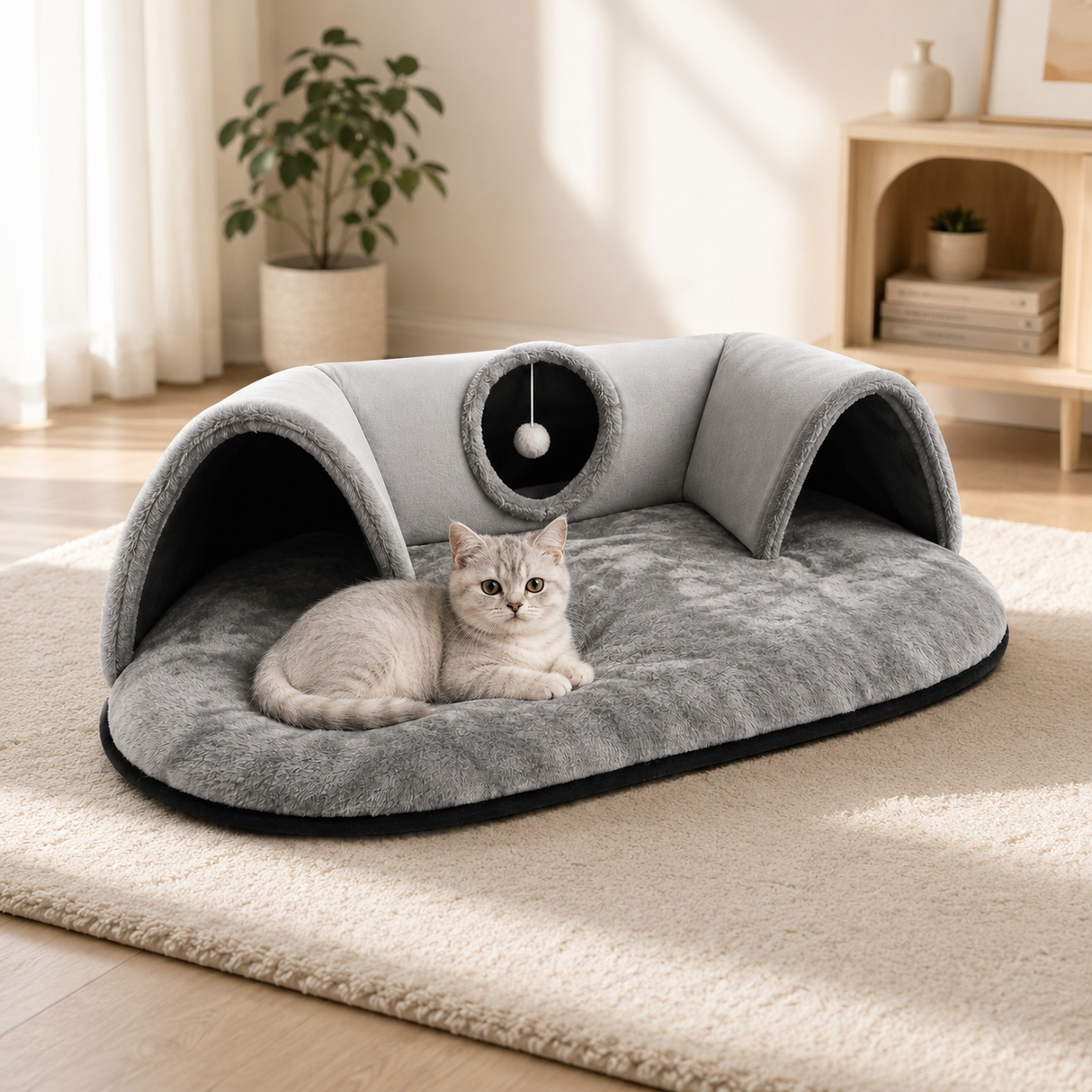 Cozy Kitten Hideaway Bed