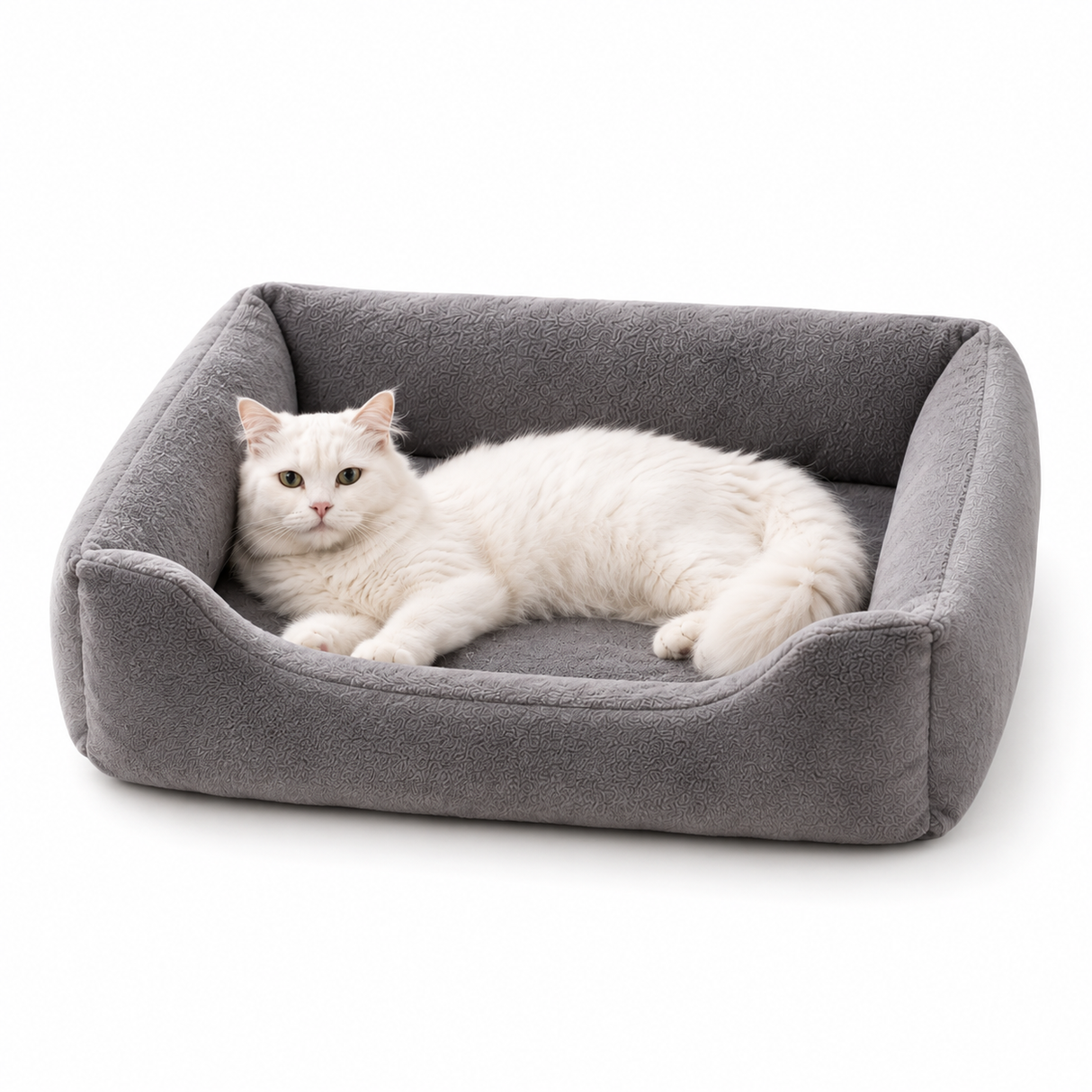 Comfort Bolster Cat Bed