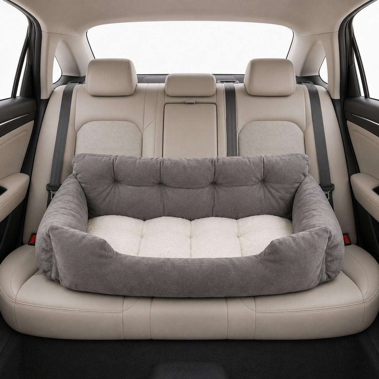 Cozy Backseat Travel Dog Bed