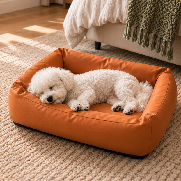 Waterproof Dog Bed Washable Dog Sofa Bed Removable Cover Soft Plush Pet Bed Non Slip Indoor Dog Bed