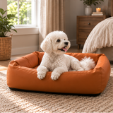 Waterproof Dog Bed Washable Dog Sofa Bed Removable Cover Soft Plush Pet Bed Non Slip Indoor Dog Bed