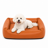 Waterproof Dog Bed Washable Dog Sofa Bed Removable Cover Soft Plush Pet Bed Non Slip Indoor Dog Bed