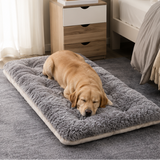 Large Plush Dog Bed Super Soft Orthopedic Dog Sofa Bed Washable Luxury Calming Pet Bed for Small Medium and Large Dogs