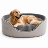 Washable Plush Dog Bed Soft Cozy Dog Sofa Bed Calming Pet Bed Machine Washable Luxury Dog Bed for Small Medium Large Dogs